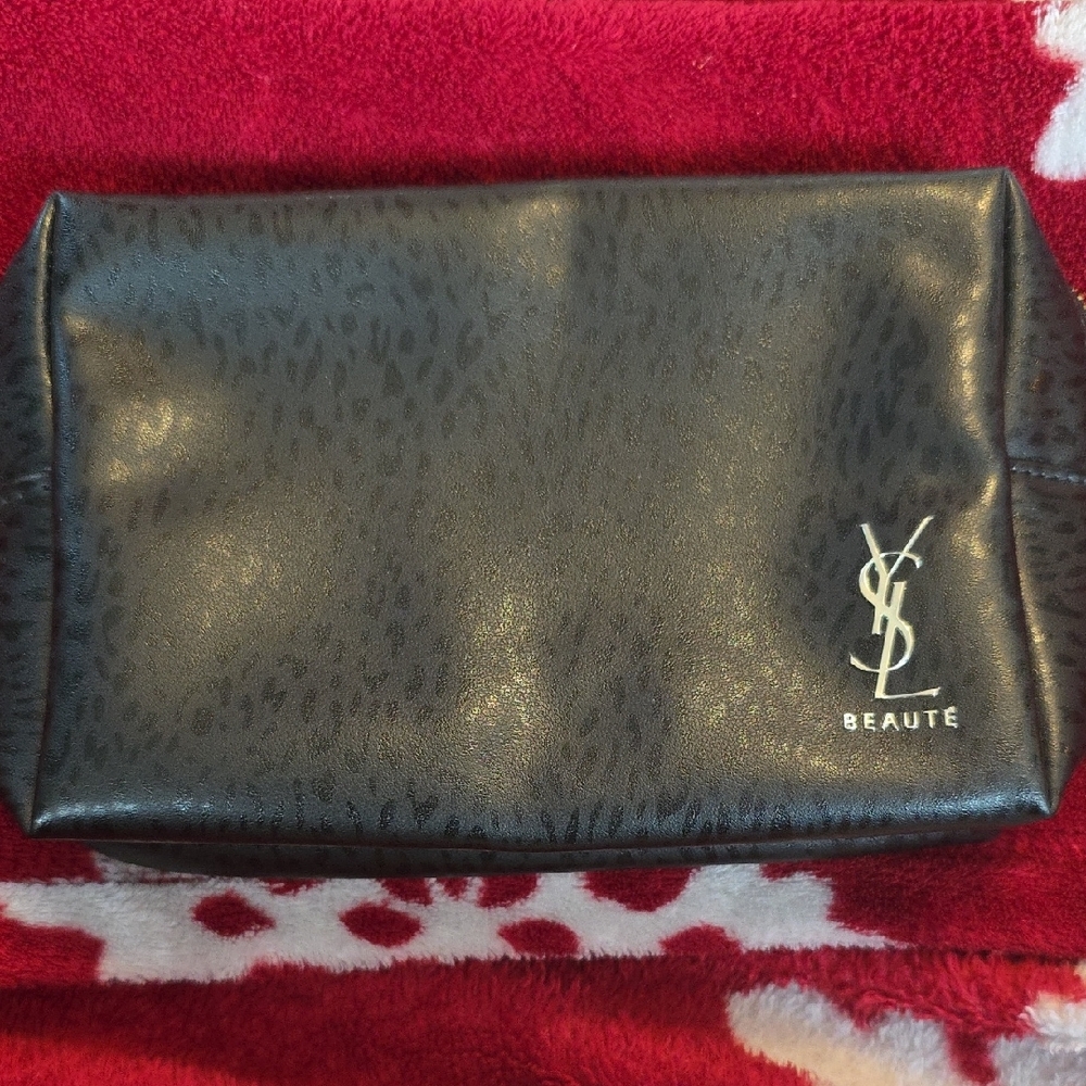 YSL Black Cosmetic Pouch